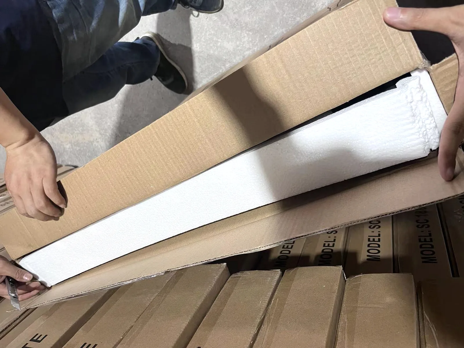 Export packaging protection check