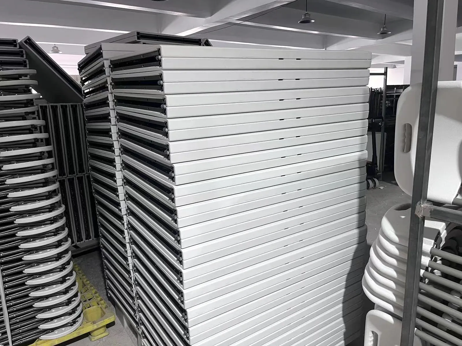 Folding table order preparation