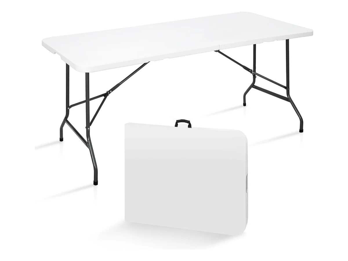 6FT Rectangle Fold-in-Half Table