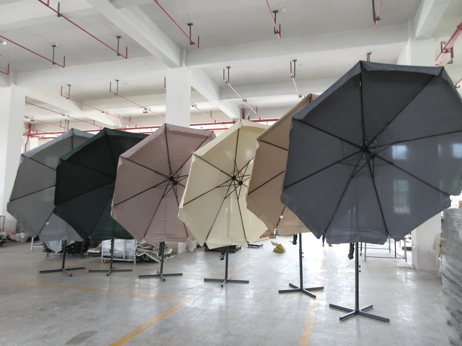 Patio umbrella inspection